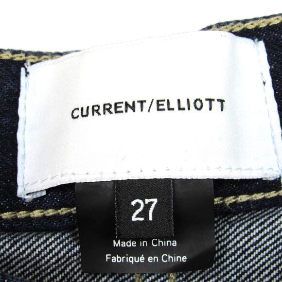 Current Elliott Cropped Straight Leg Jeans SZ 27 - Picture 2 of 4
